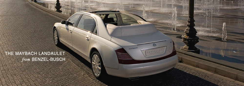 The Maybach Landaulet from Benzel-Busch